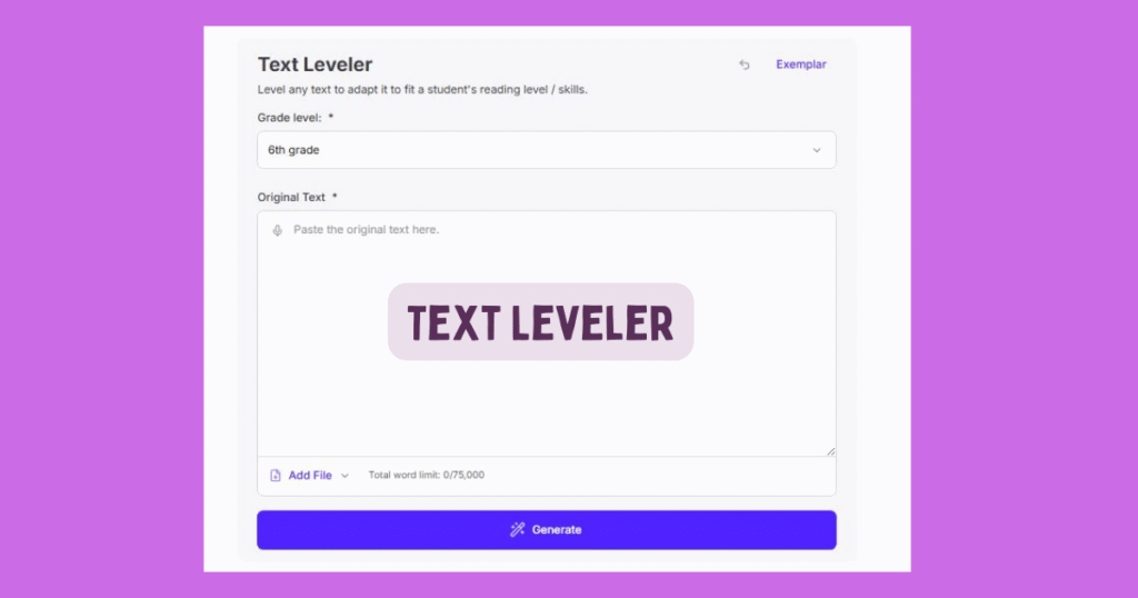Text Leveler