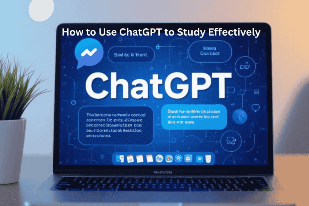 how to use ChatGPT to study effectively