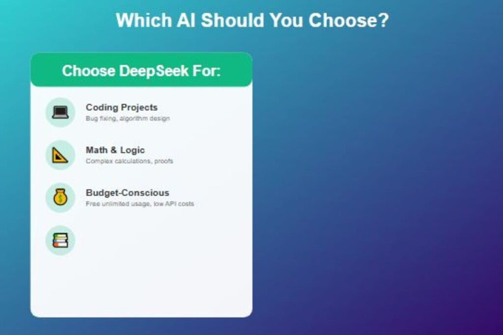Which AI Should You Choose?