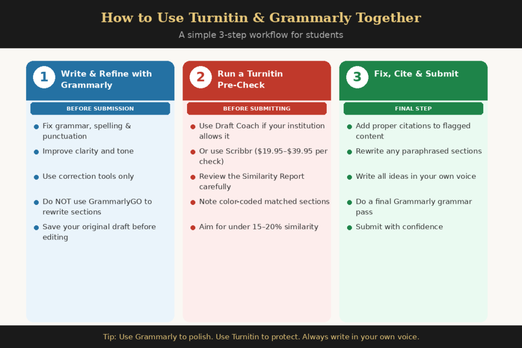 Can You Use Turnitin and Grammarly Together