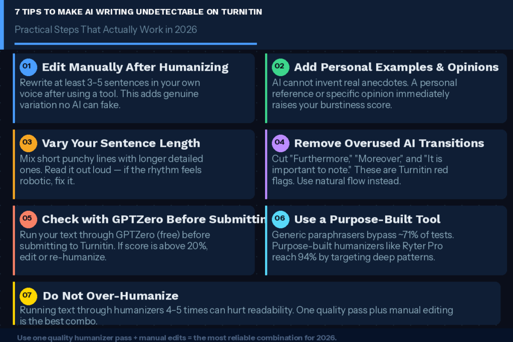 7 Tips to Pass Turnitin