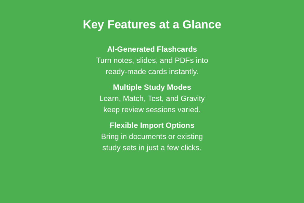 Key Features to Know