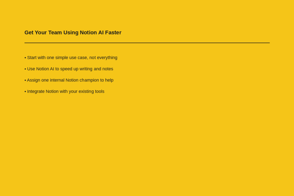 What Makes Notion a Good Fit for Small Businesses